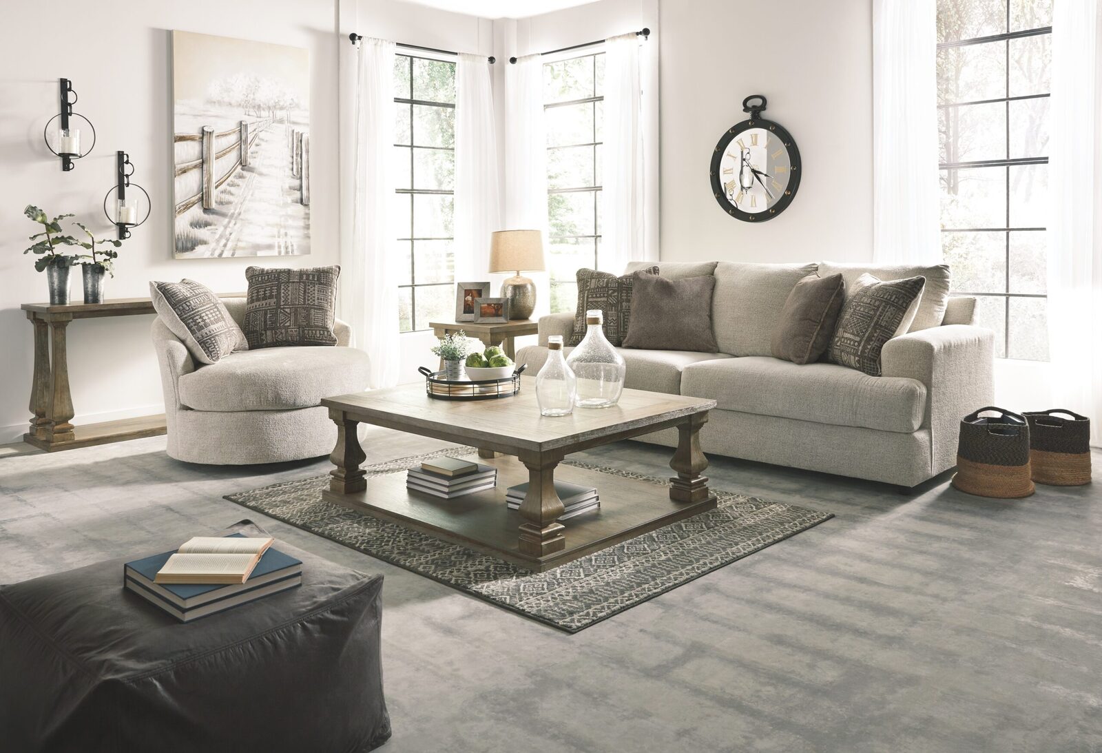 Soletren - Queen Sofa Sleeper - Stone - Image 8