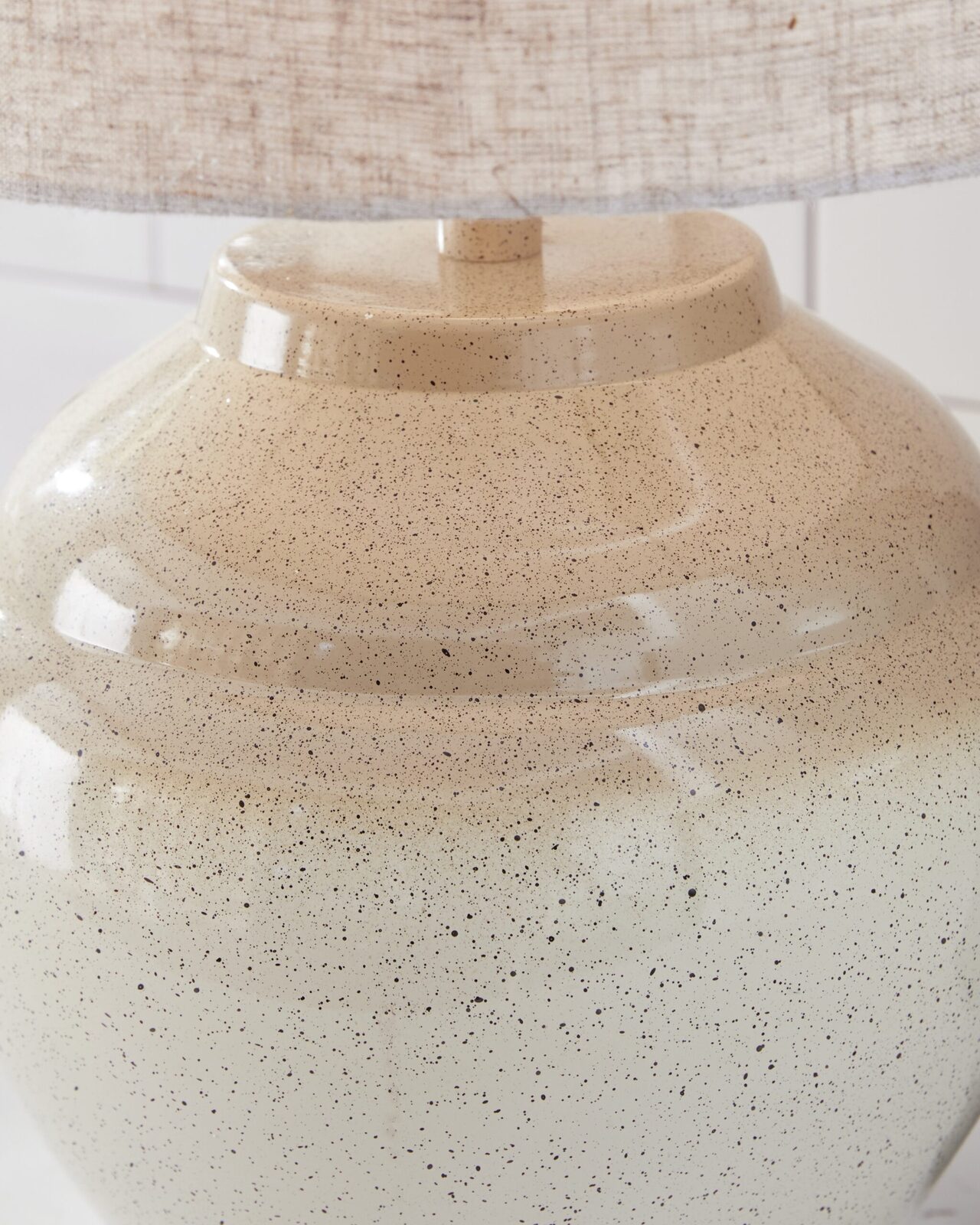 Waldish - Metal Table Lamp - Cream / Beige - Image 3