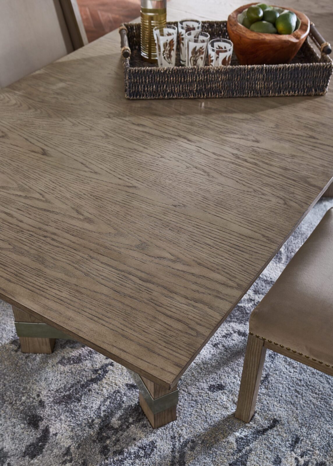 Chrestner - Rectangular Dining Room Table - Gray - Image 6