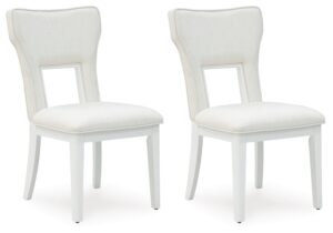 Chalanna - Dining Upholstered Side Chair (Set of 2) - White