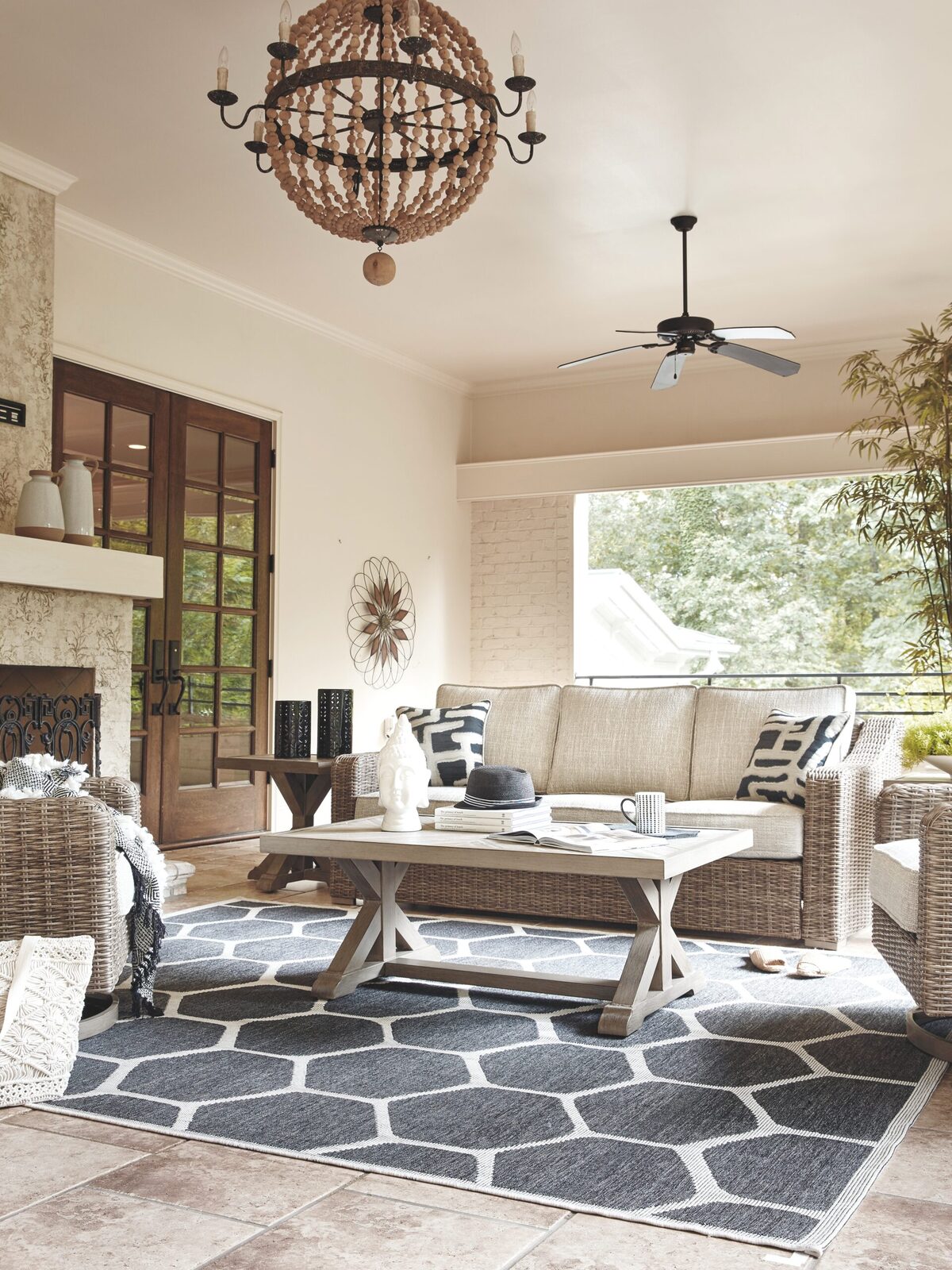 Beachcroft - Sofa With Cushion - Image 10