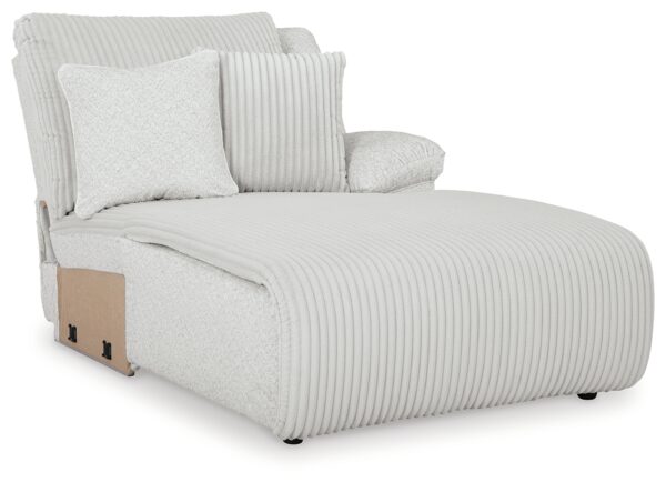 Top Tier - Raf Press Back Chaise - Alloy