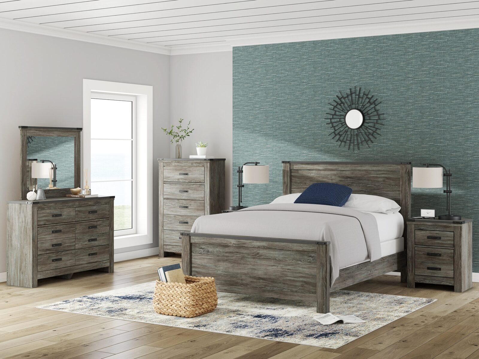 Frandern - Panel Bedroom Set