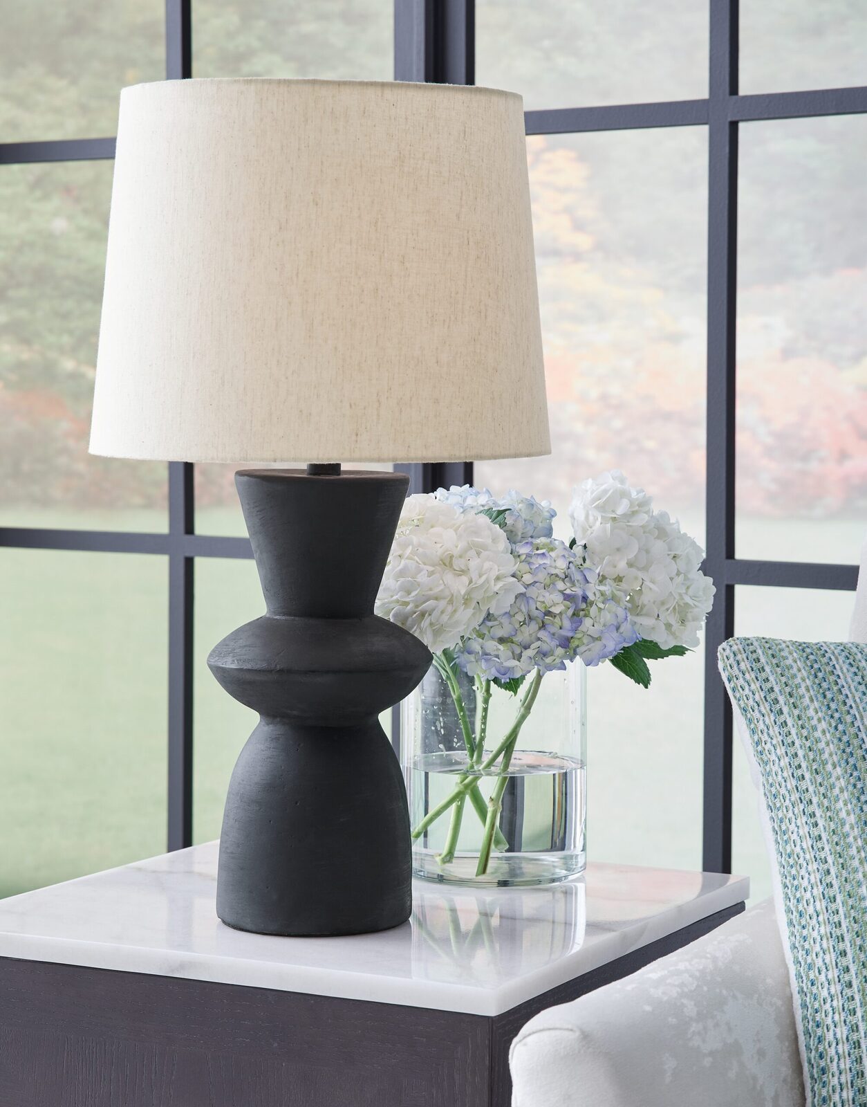 Scarbot - Paper Table Lamp (Set of 2) - Distressed Black - Image 2