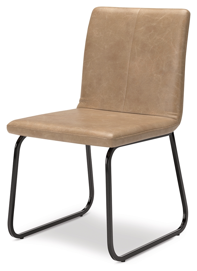 Pharwynn - Dining Upholstered Side Chair (Set of 4) - Toast - Image 5