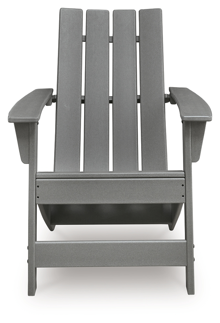 Cove Beach - Adirondack Chair - Gray - Image 3