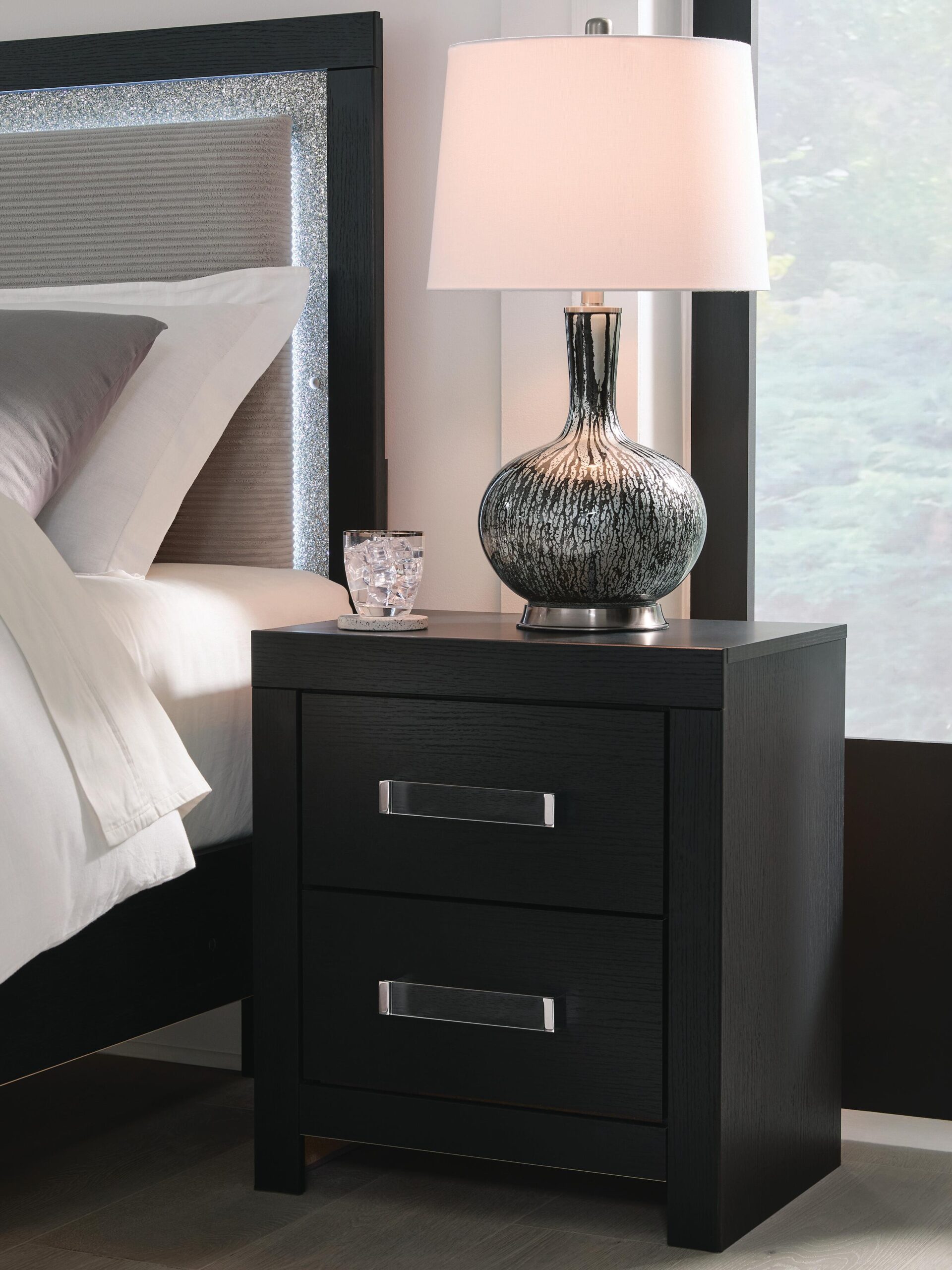 Maeling - Two Drawer Night Stand - Image 3