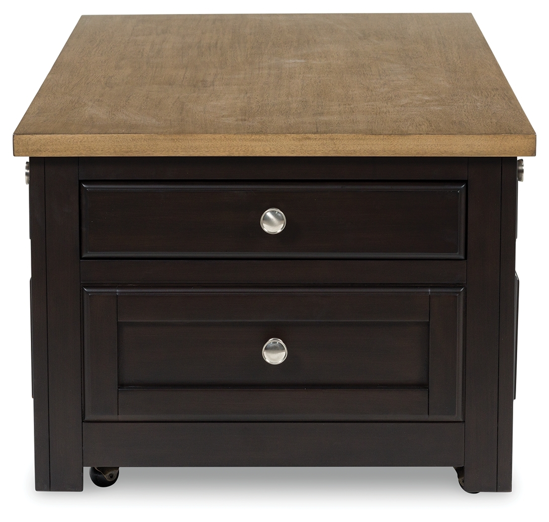 Drazmine - Lift Top Cocktail Table - Brown - Image 5