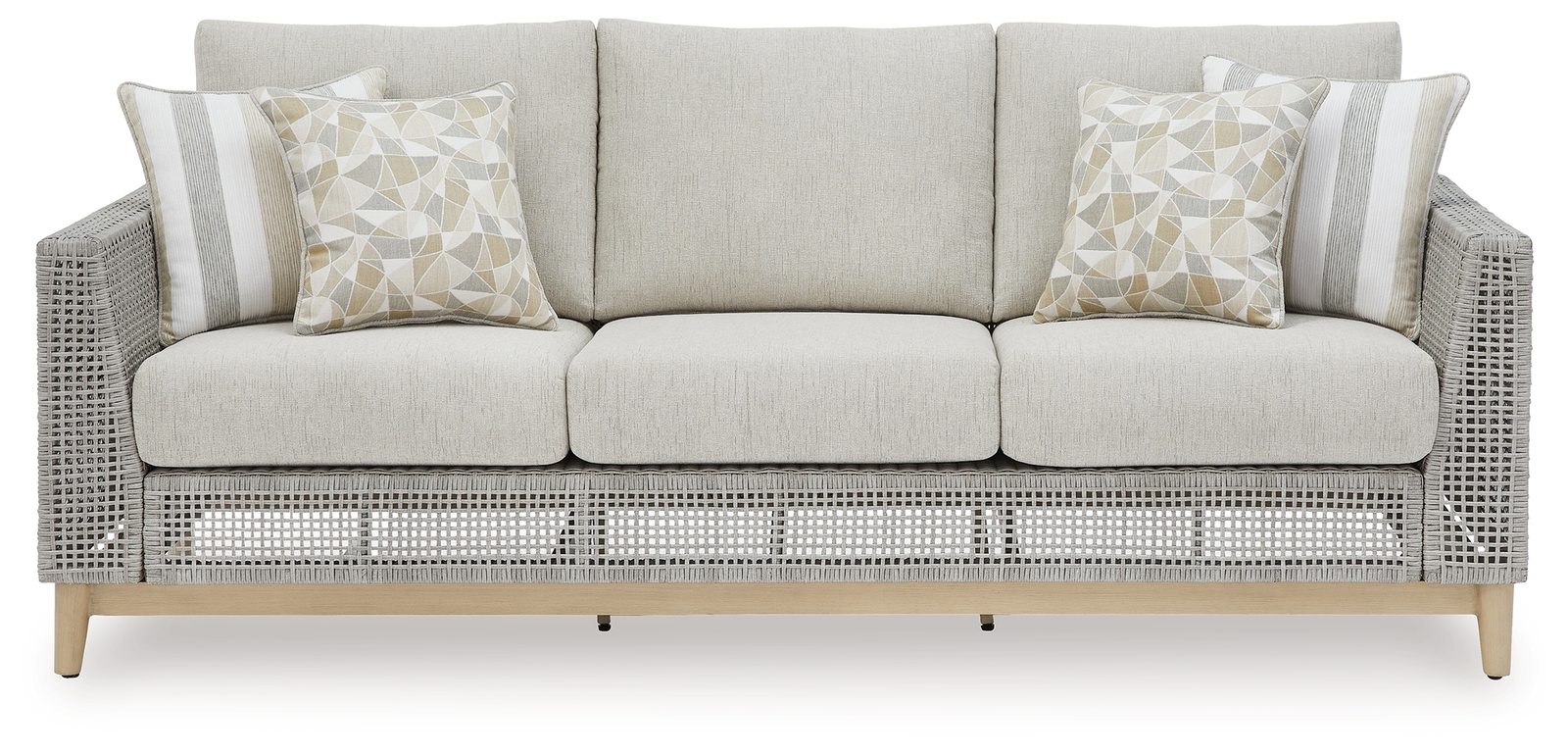 Seton Creek - 4 Pc. - Lounge Set - Gray - Image 2