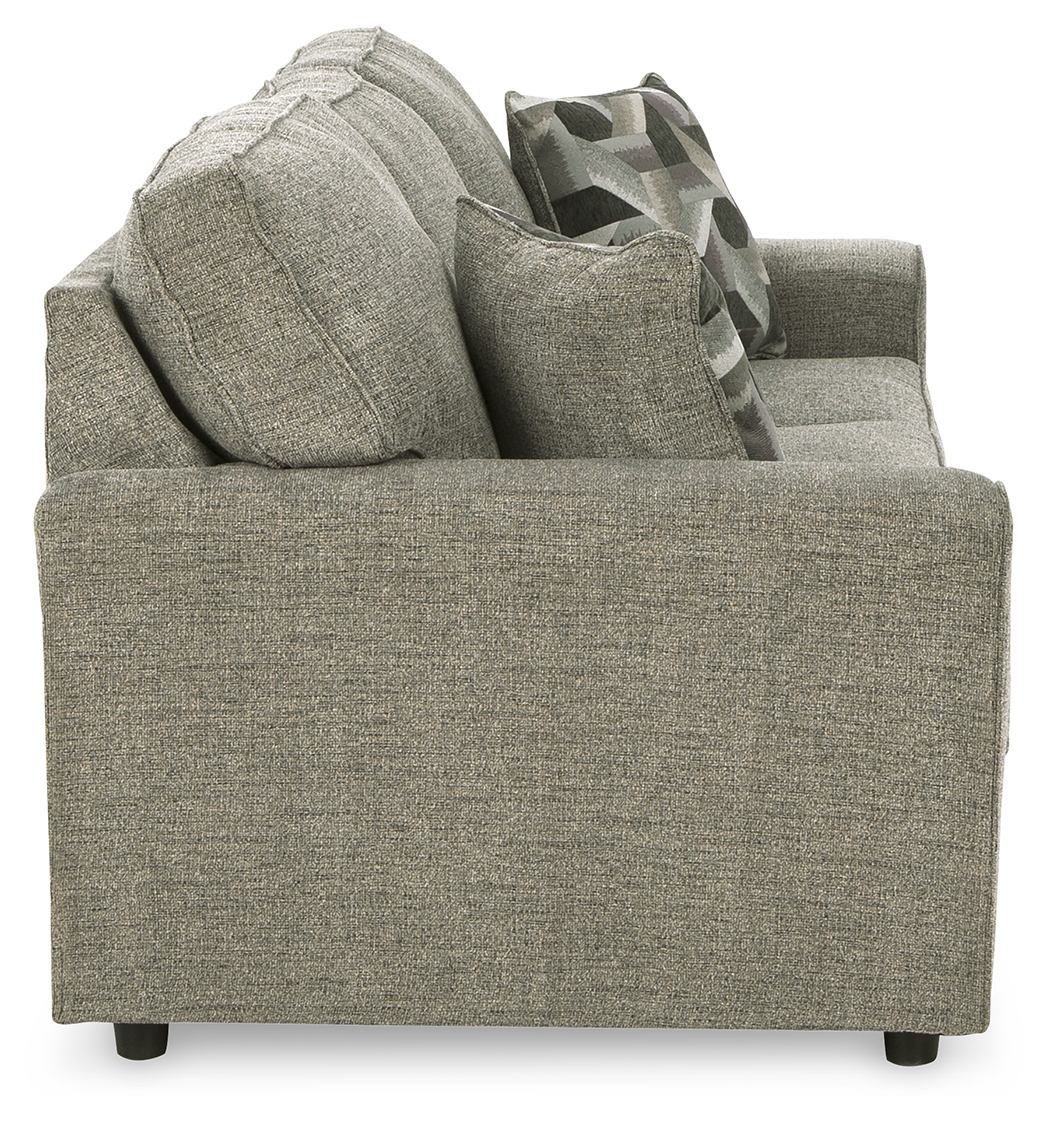 Cascilla - 2 Pc. - Sofa, Loveseat - Pewter - Image 6