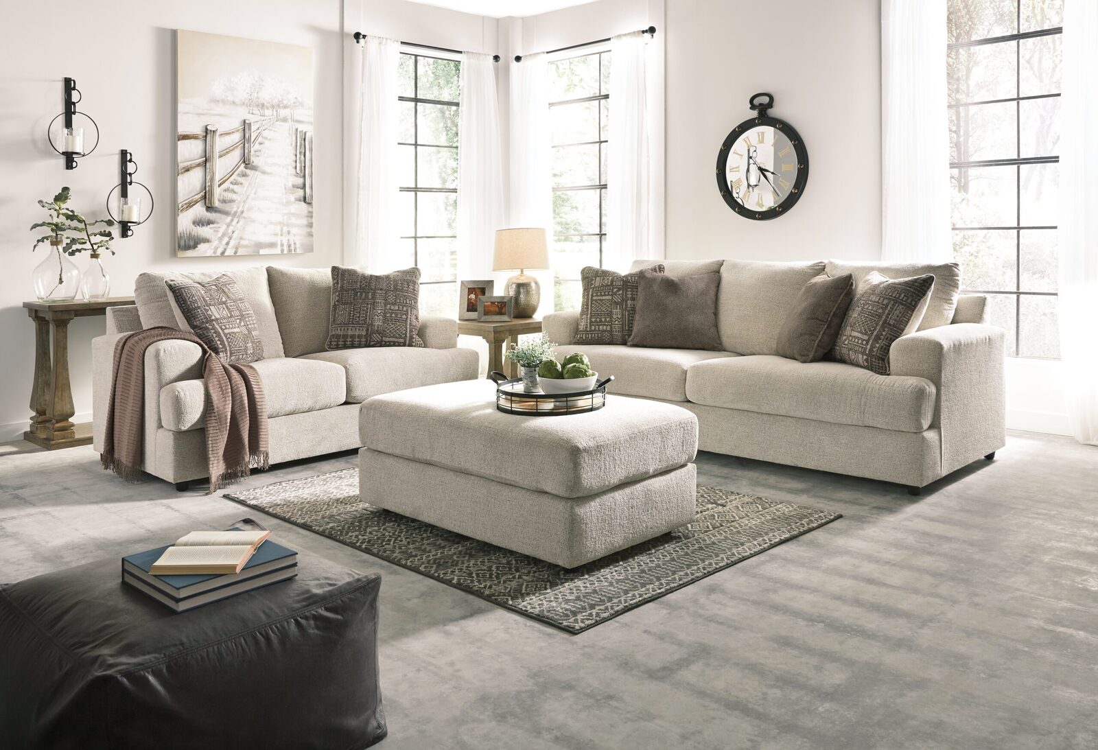 Soletren - Queen Sofa Sleeper - Stone - Image 9