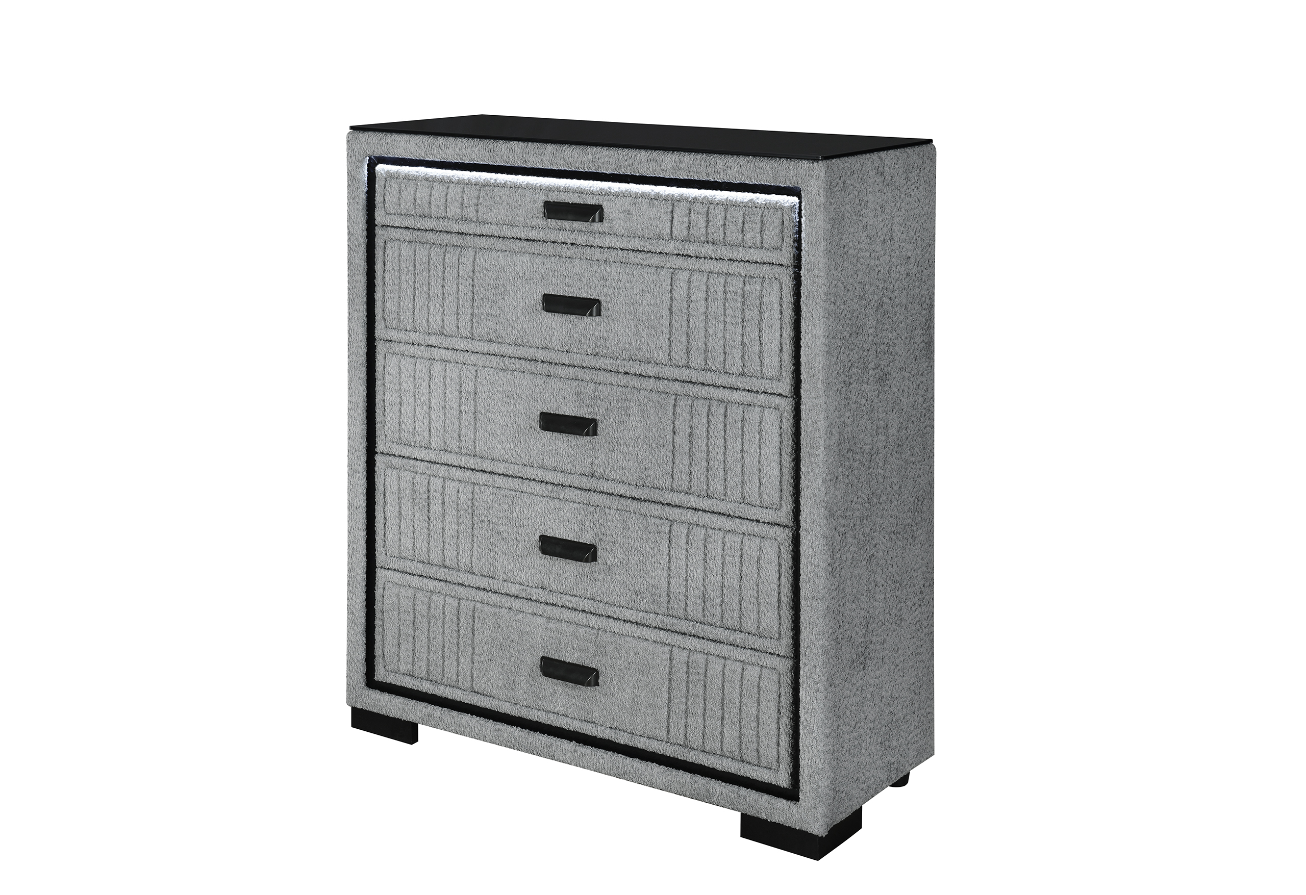 Isabella - Chest With LED - Gray - Image 2