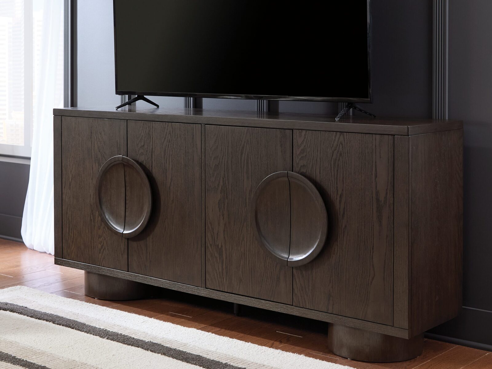 Veeda - Accent Cabinet - Dark Brown - Image 5