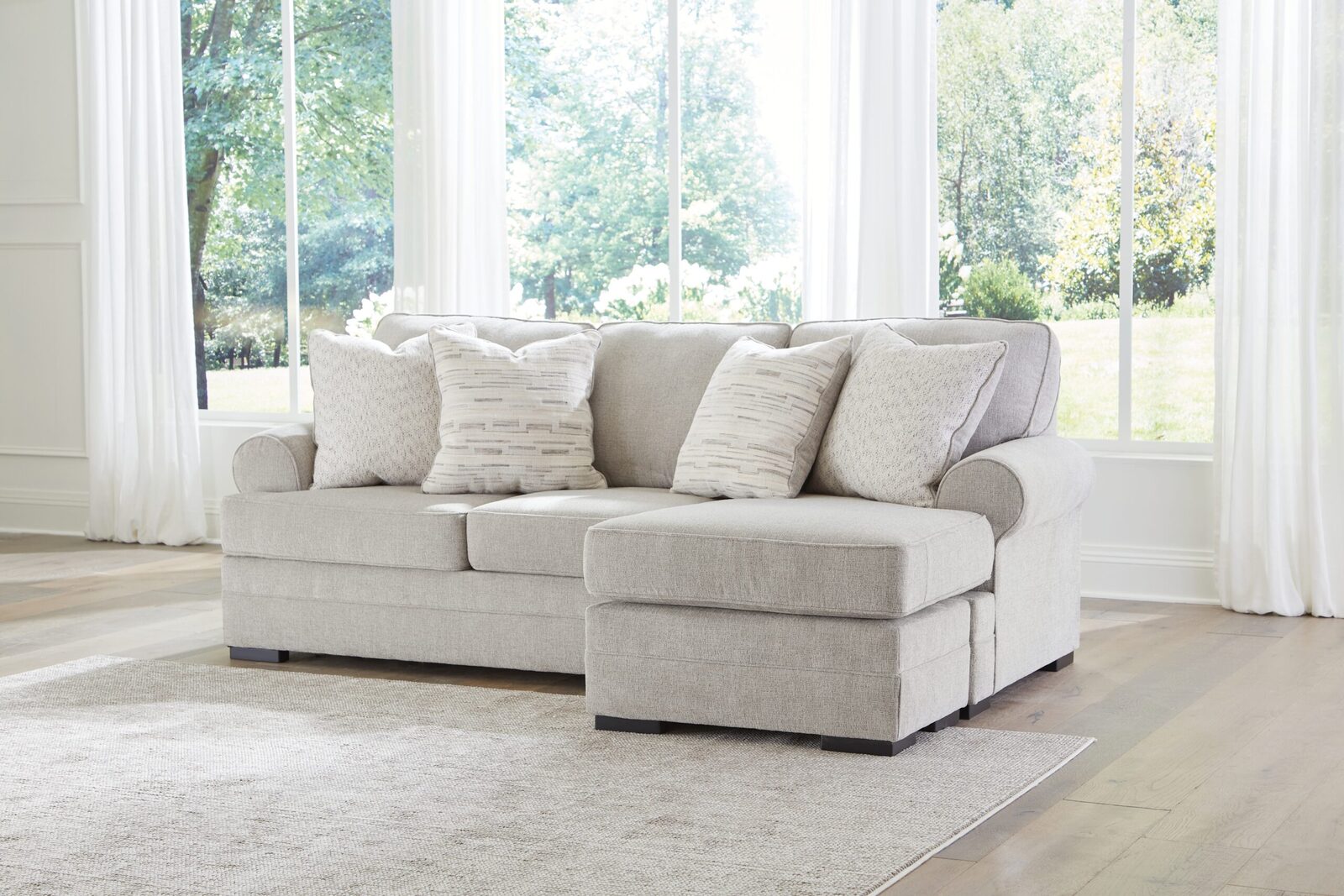 Eastonbridge - Sofa Chaise - Shadow - Image 2