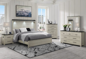 Ashley - 5 Piece Bedroom Set - Brown