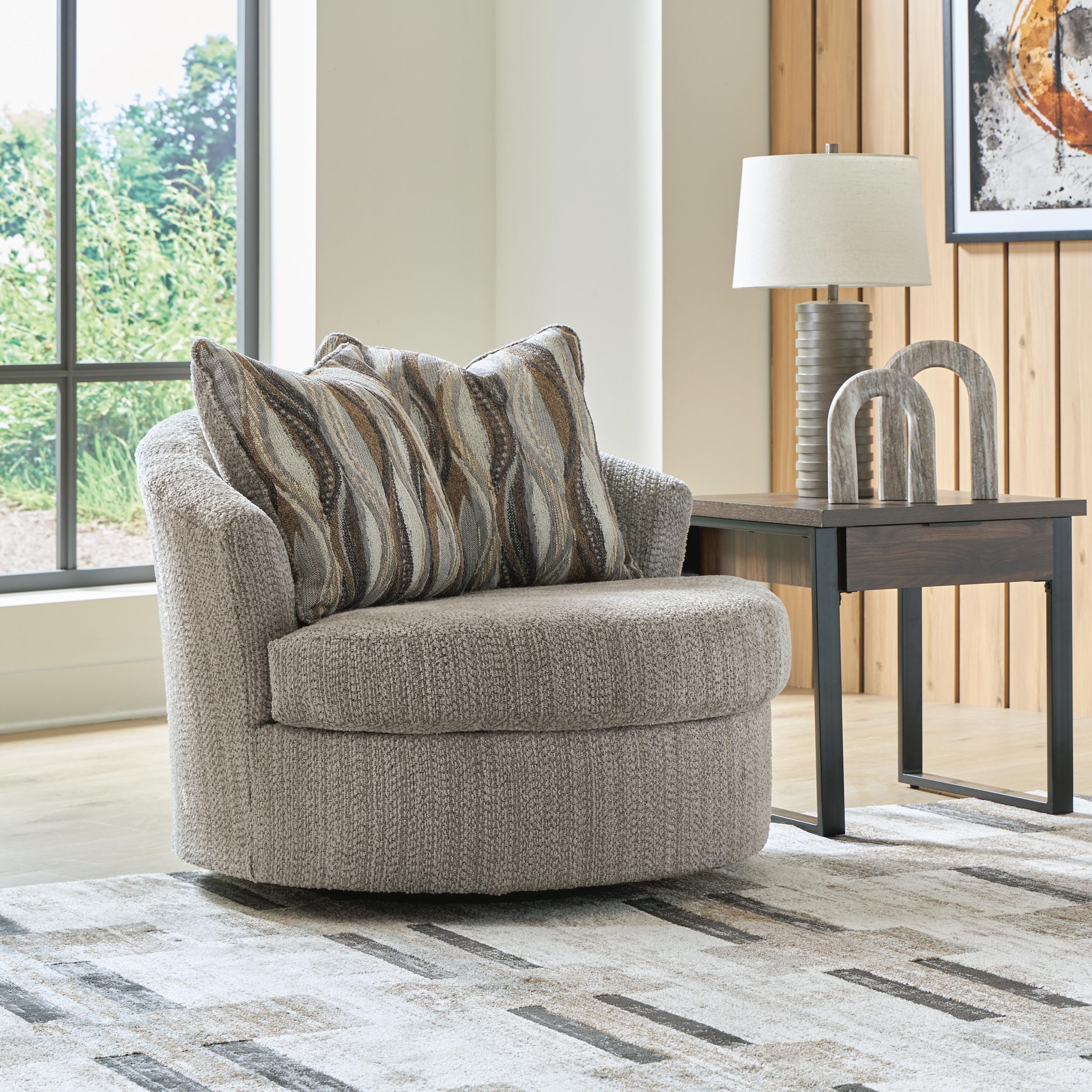 Lofwood - Swivel Accent Chair - Image 6