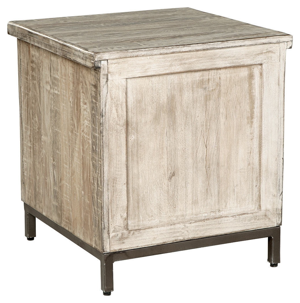Laddford - Accent Cabinet - Shelf - Whitewash - Image 6