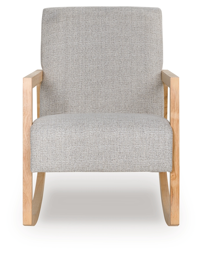 Wychworth - Accent Chair - Gray / Natural - Image 3