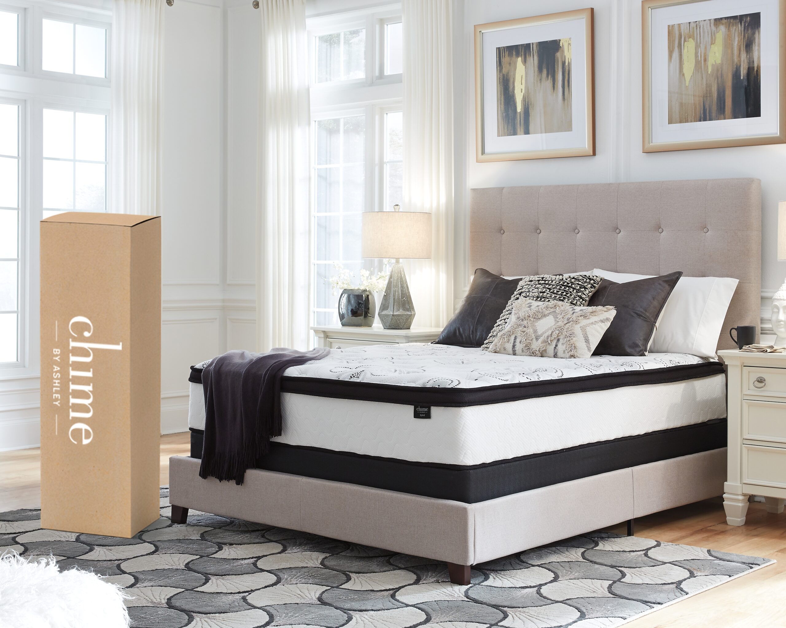 Chime 12 Inch Hybrid - Ultra Plush Hybrid Mattress - Image 29