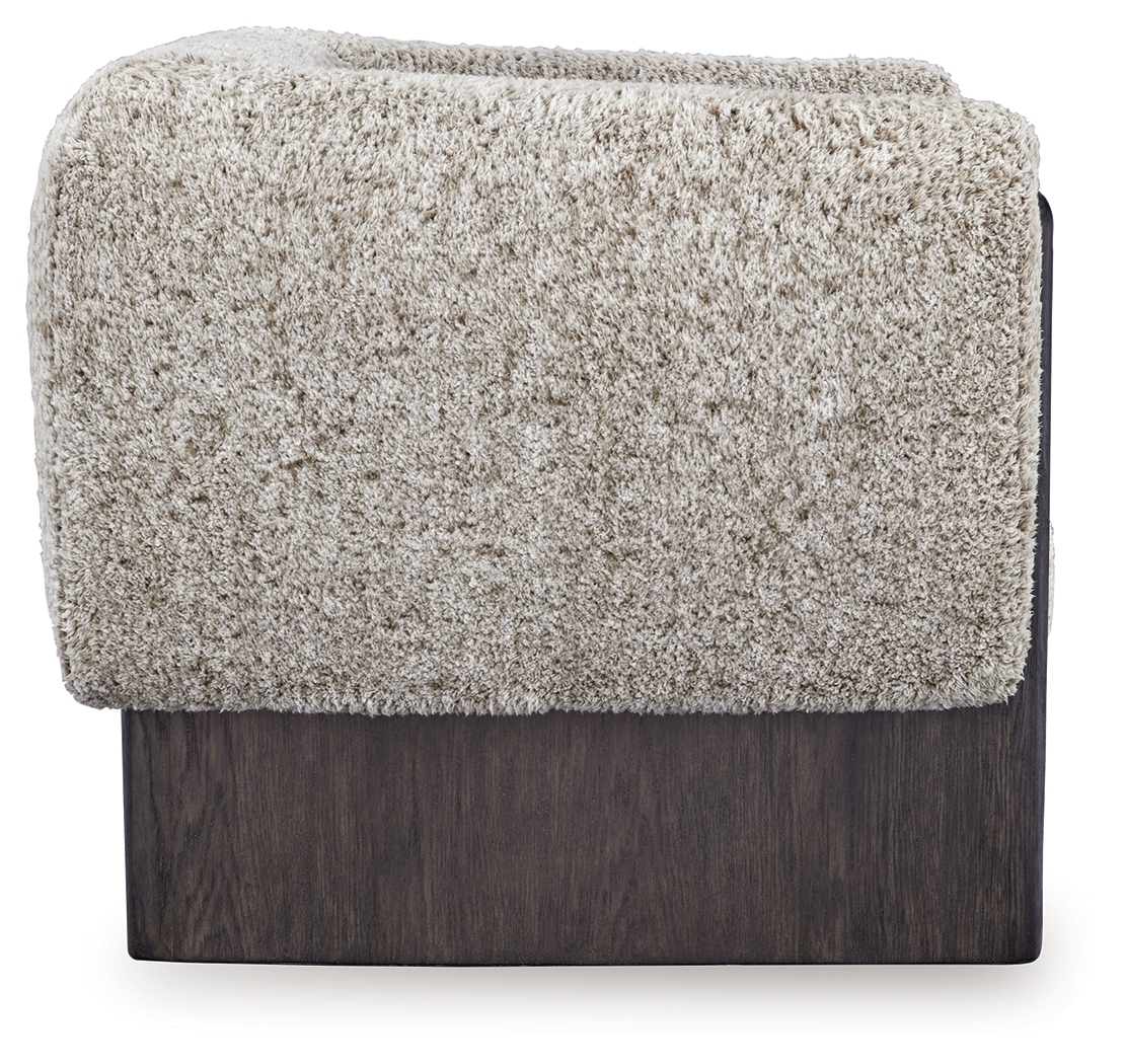 Olethea - Accent Chair - Oatmeal - Image 4