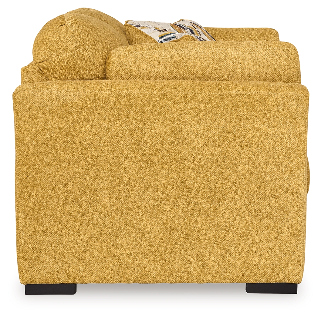 Keerwick - 2 Pc. - Sofa, Loveseat - Sunflower - Image 8