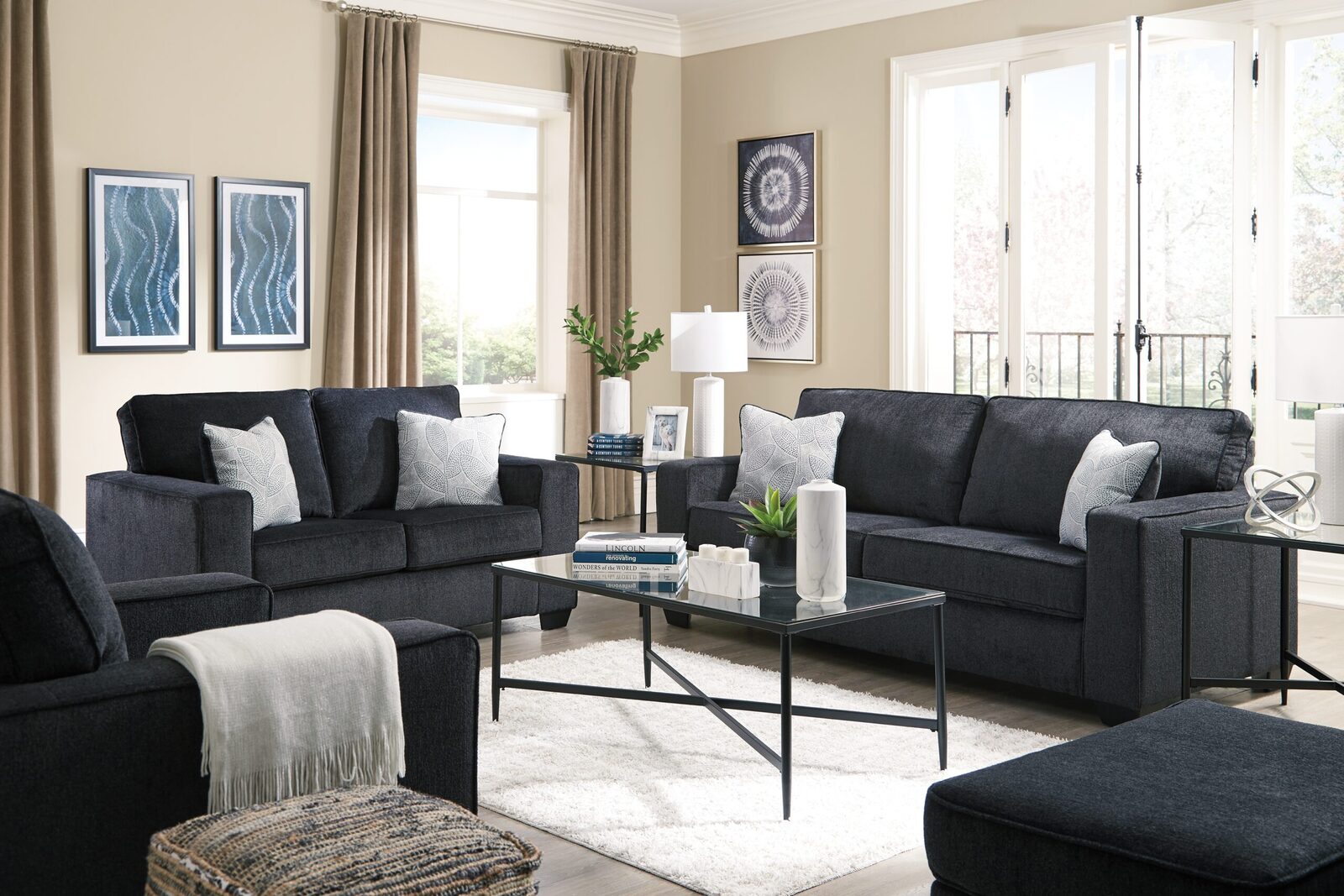 Altari - Stationary Loveseat - Image 12