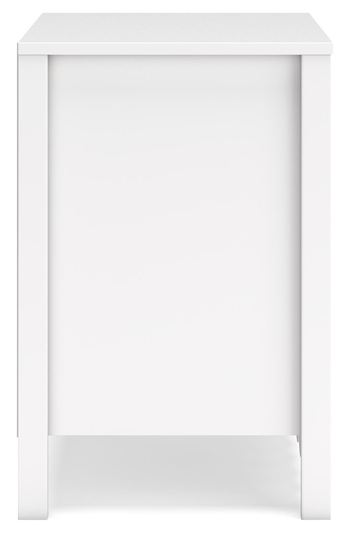 Hallityn - Two Drawer Night Stand - White - Image 9