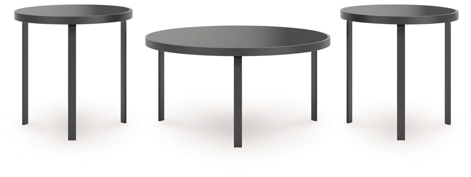 Dorylin - Occasional Table Set (Set of 3) - Black - Image 3