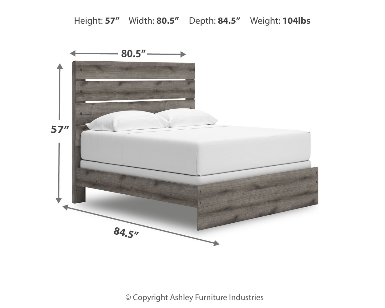 Graystorm - Panel Bed - Image 27
