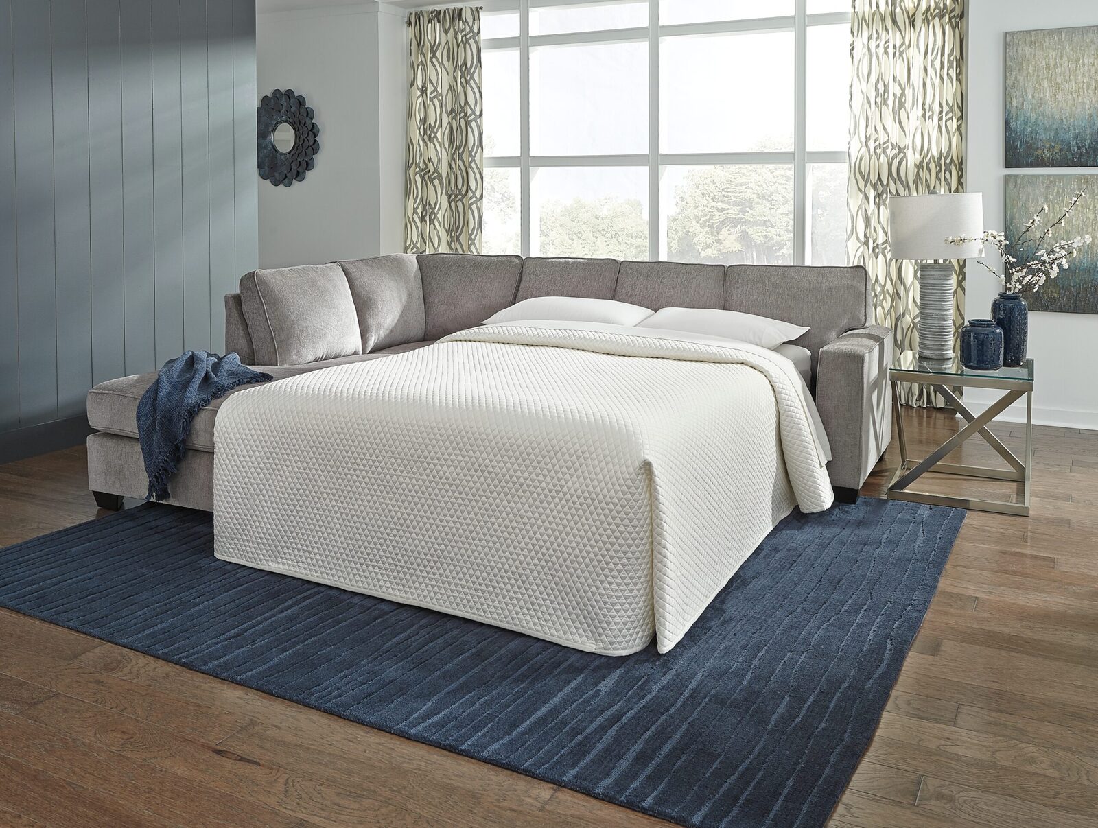 Altari - Raf Full Sofa Sleeper - Alloy - Image 3