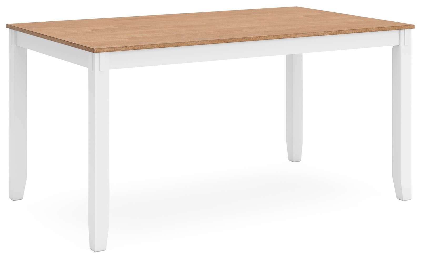 Gesthaven - Dining Room Table Set (Set of 6) - Natural / White - Image 4