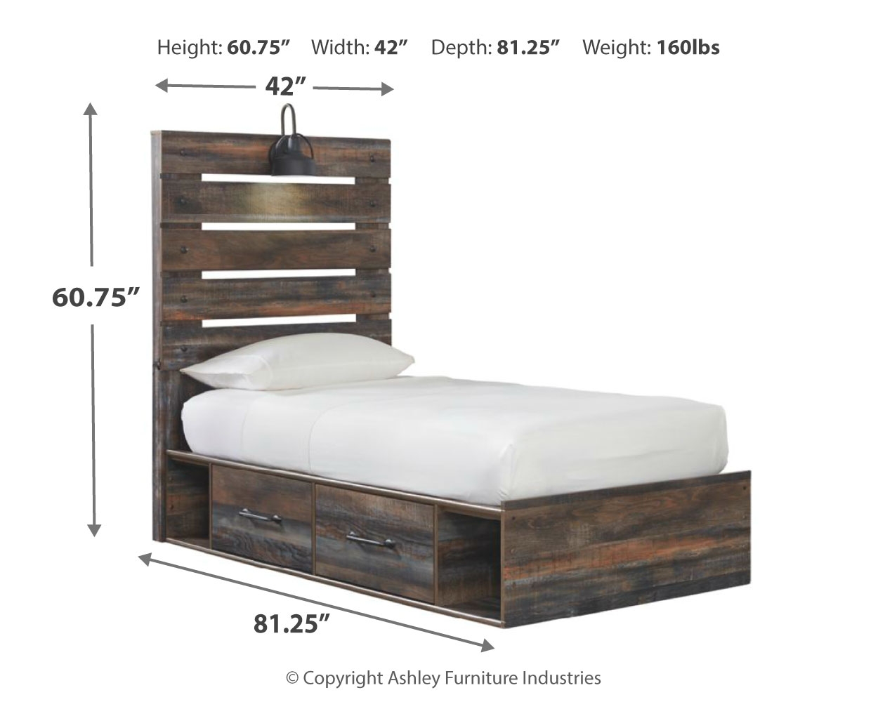 Drystan - Panel Bed - Image 30