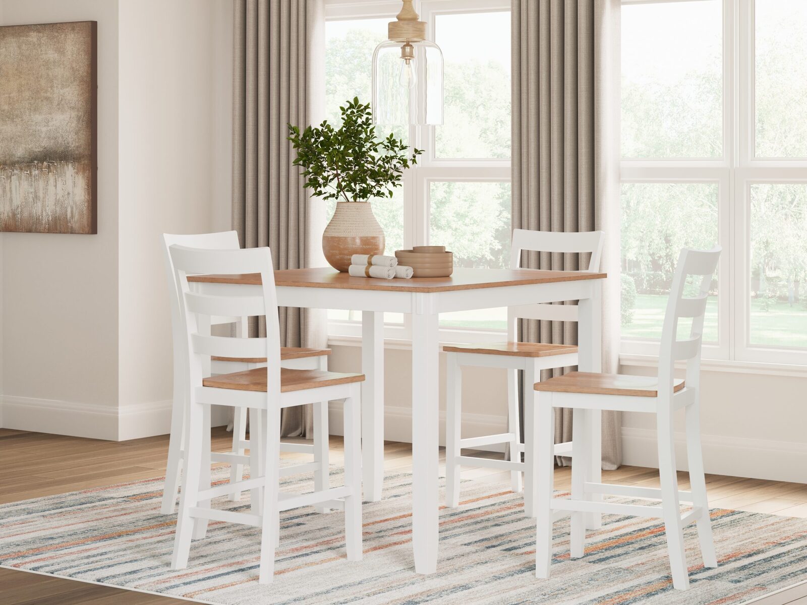 Gesthaven - Dining Room Counter Table Set - Image 2