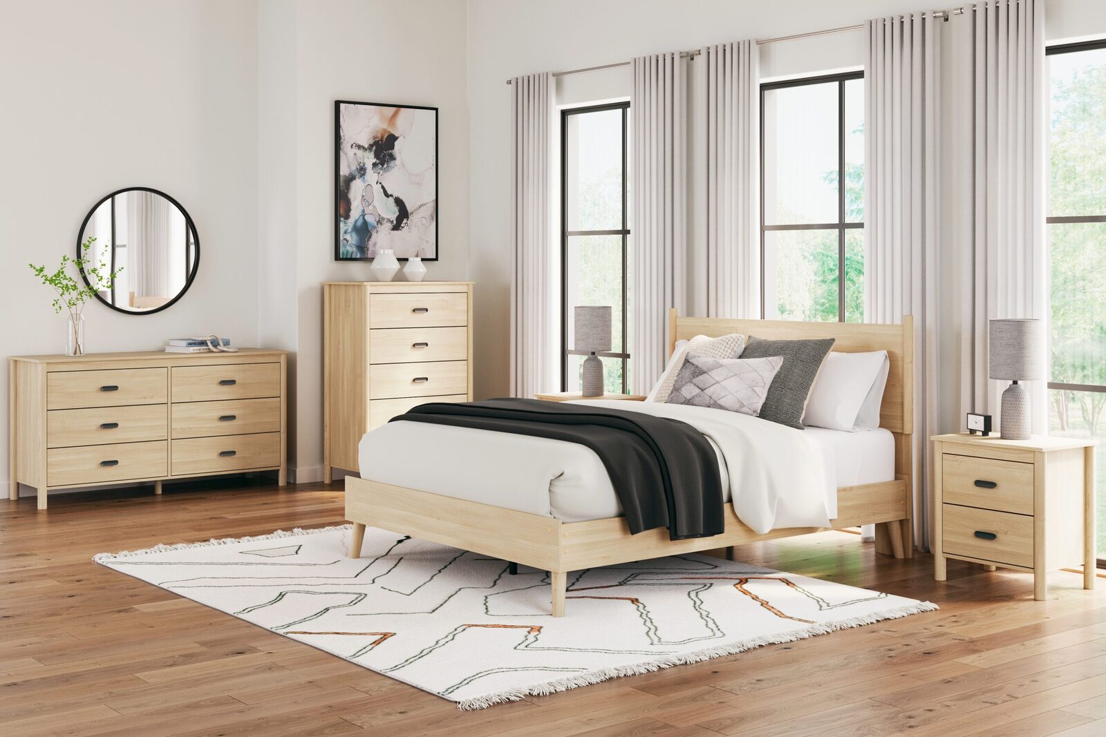 Cabinella - Platform Bedroom Set - Image 2