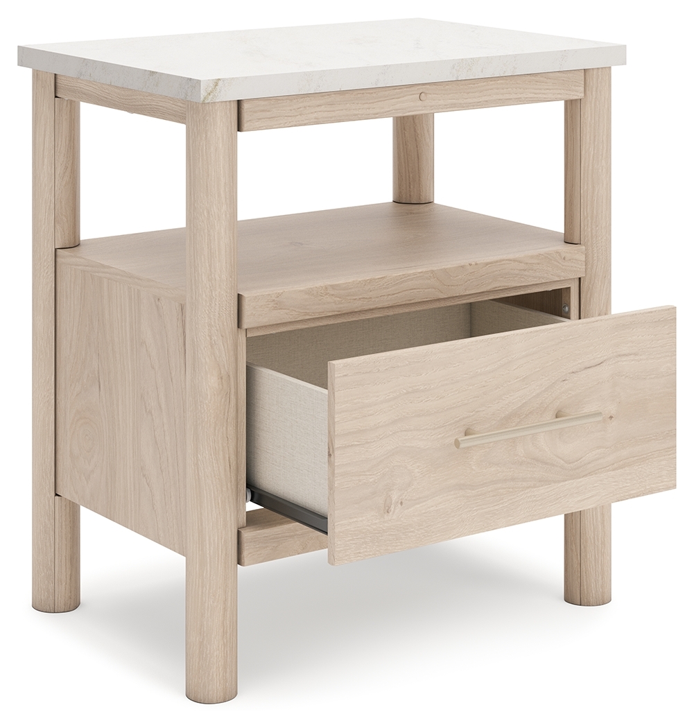 Cadmori - One Drawer Night Stand - Two-Tone - Image 4