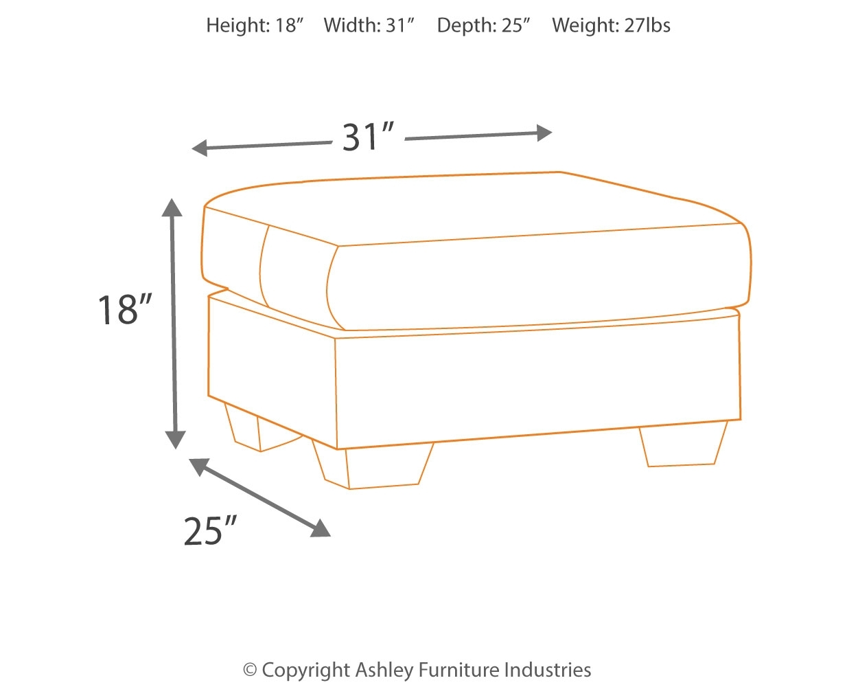 Darcy - Ottoman - Image 5