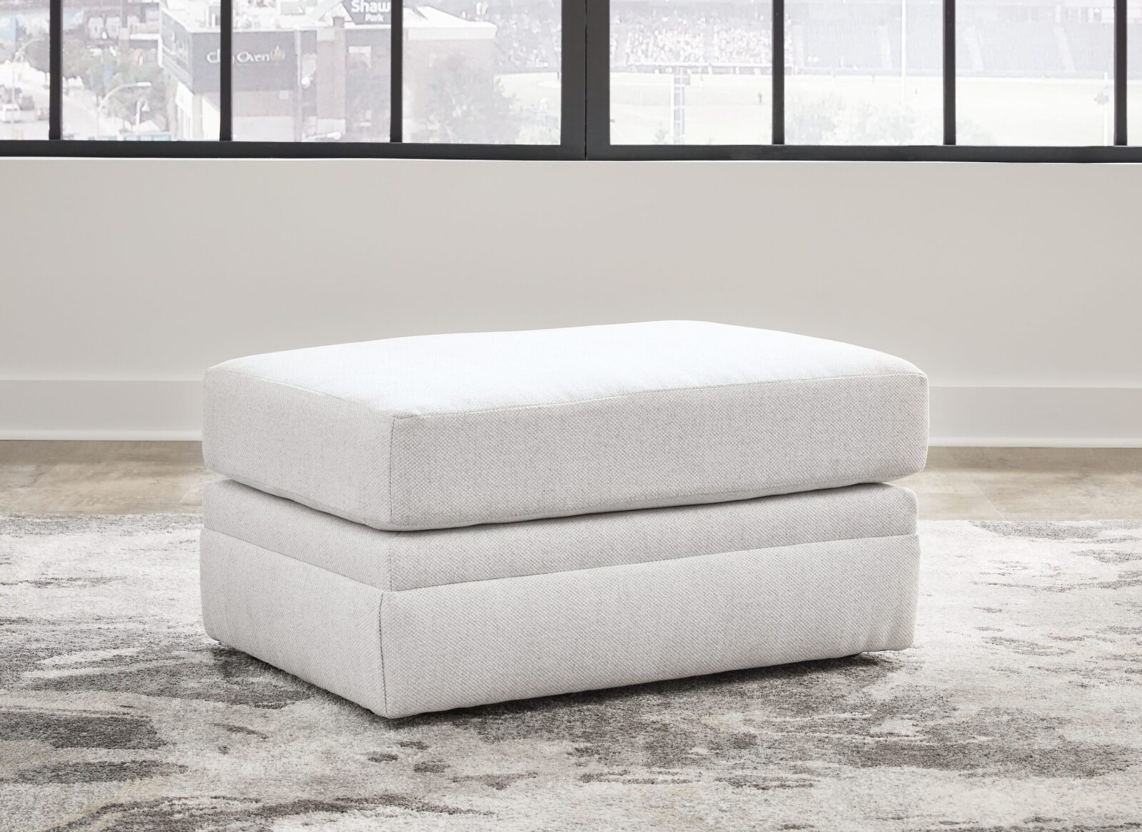 Maitelynn - Ottoman - Chalk - Image 2