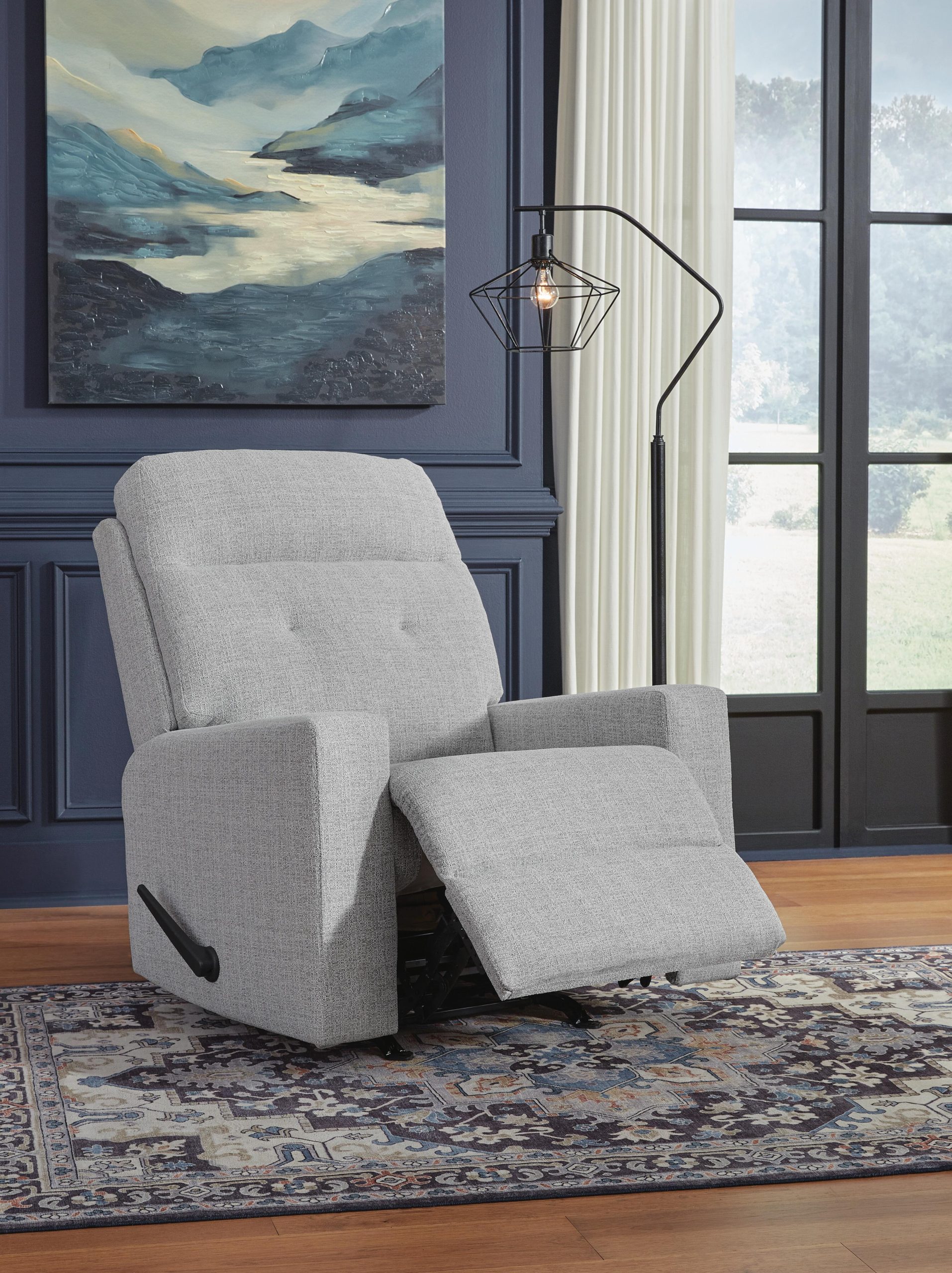 Skillins - Rocker Recliner - Stone - Image 6
