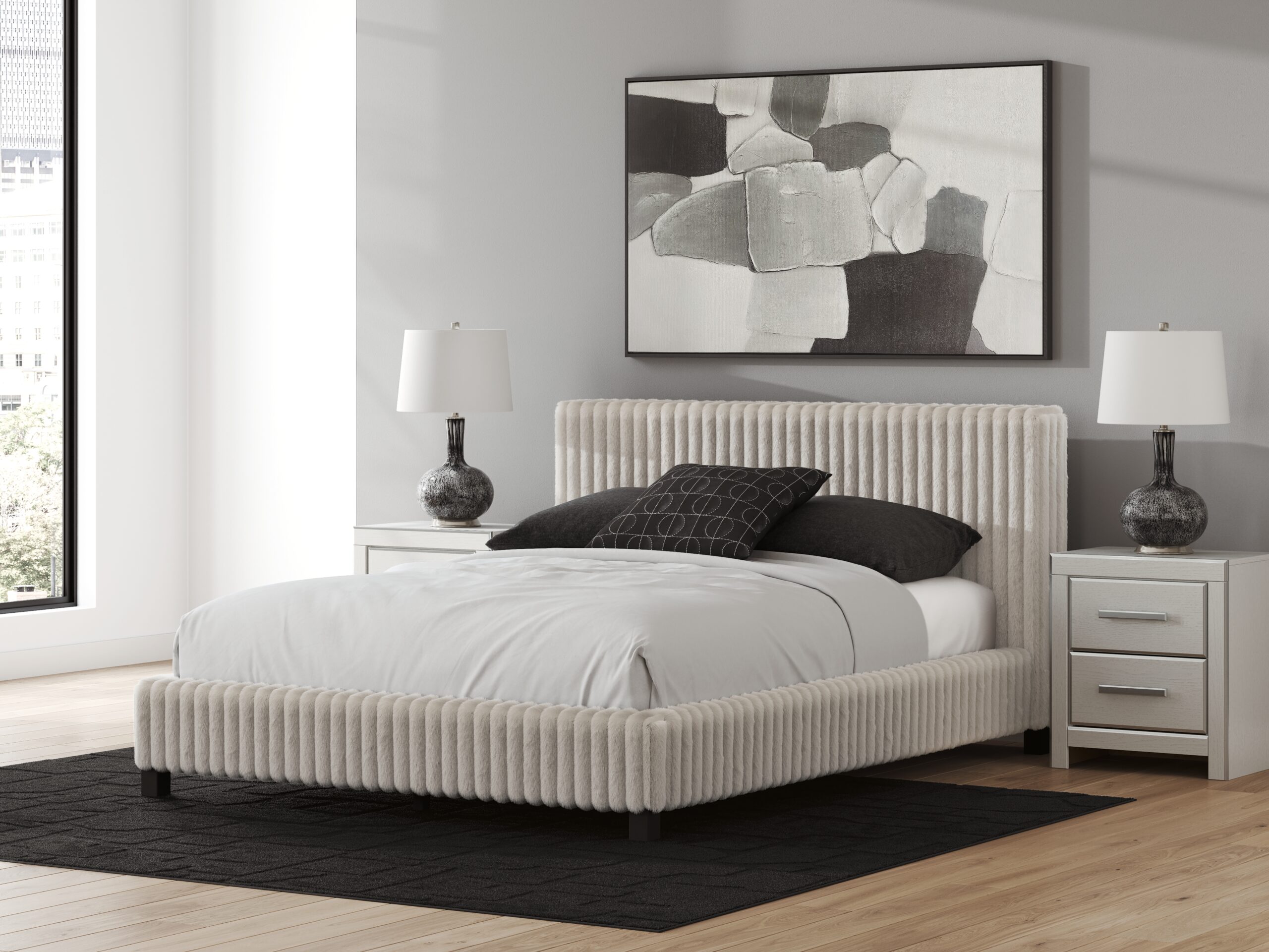Zuraleus - Upholstered Bed - Image 35