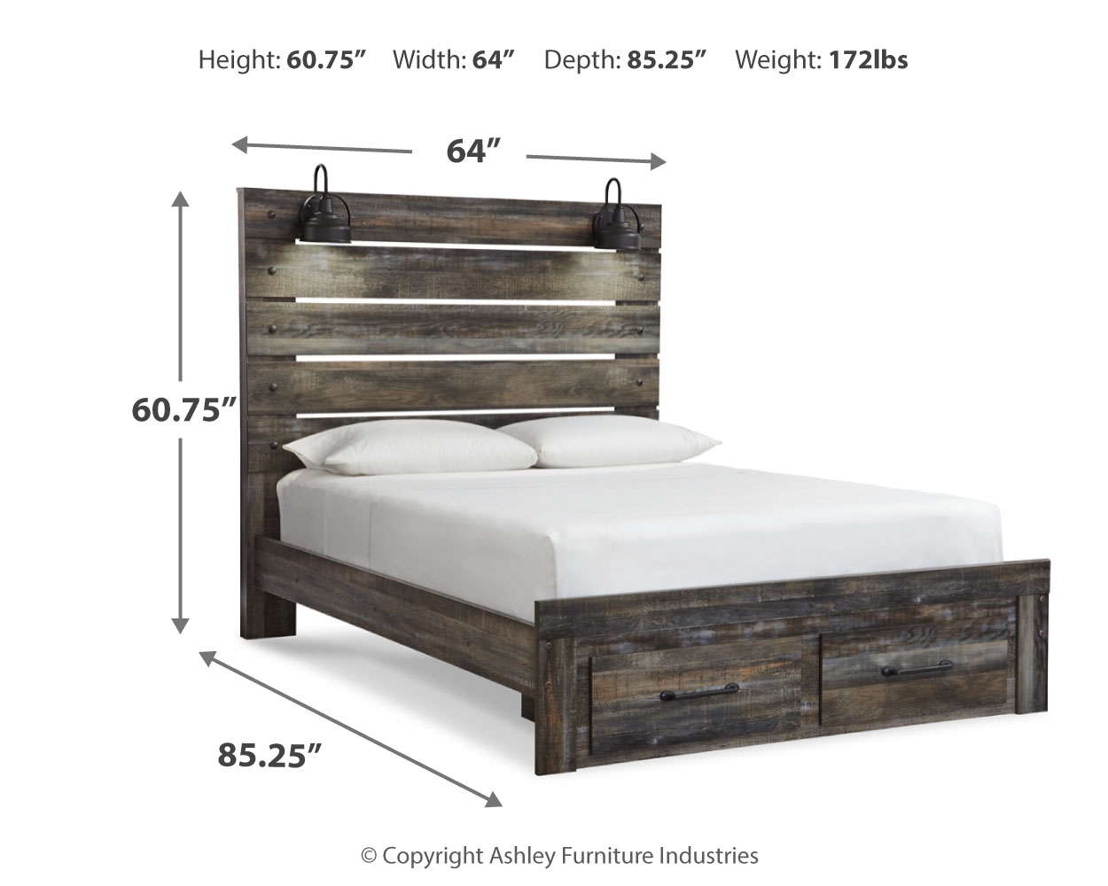 Drystan - Panel Bed - Image 46