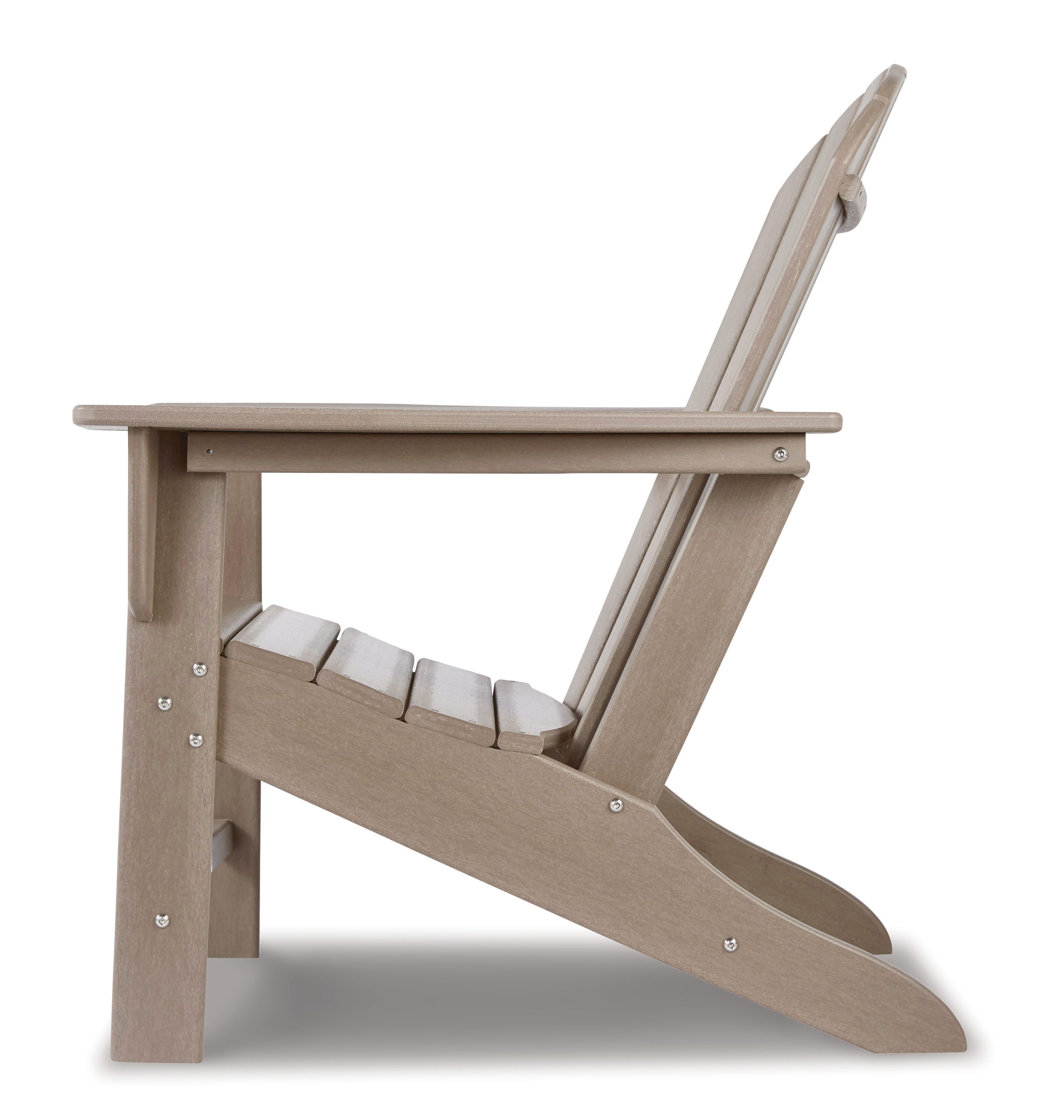 Sundown Treasure - 2 Pc. - Adirondack Chair And Ottoman - Driftwood - Image 5
