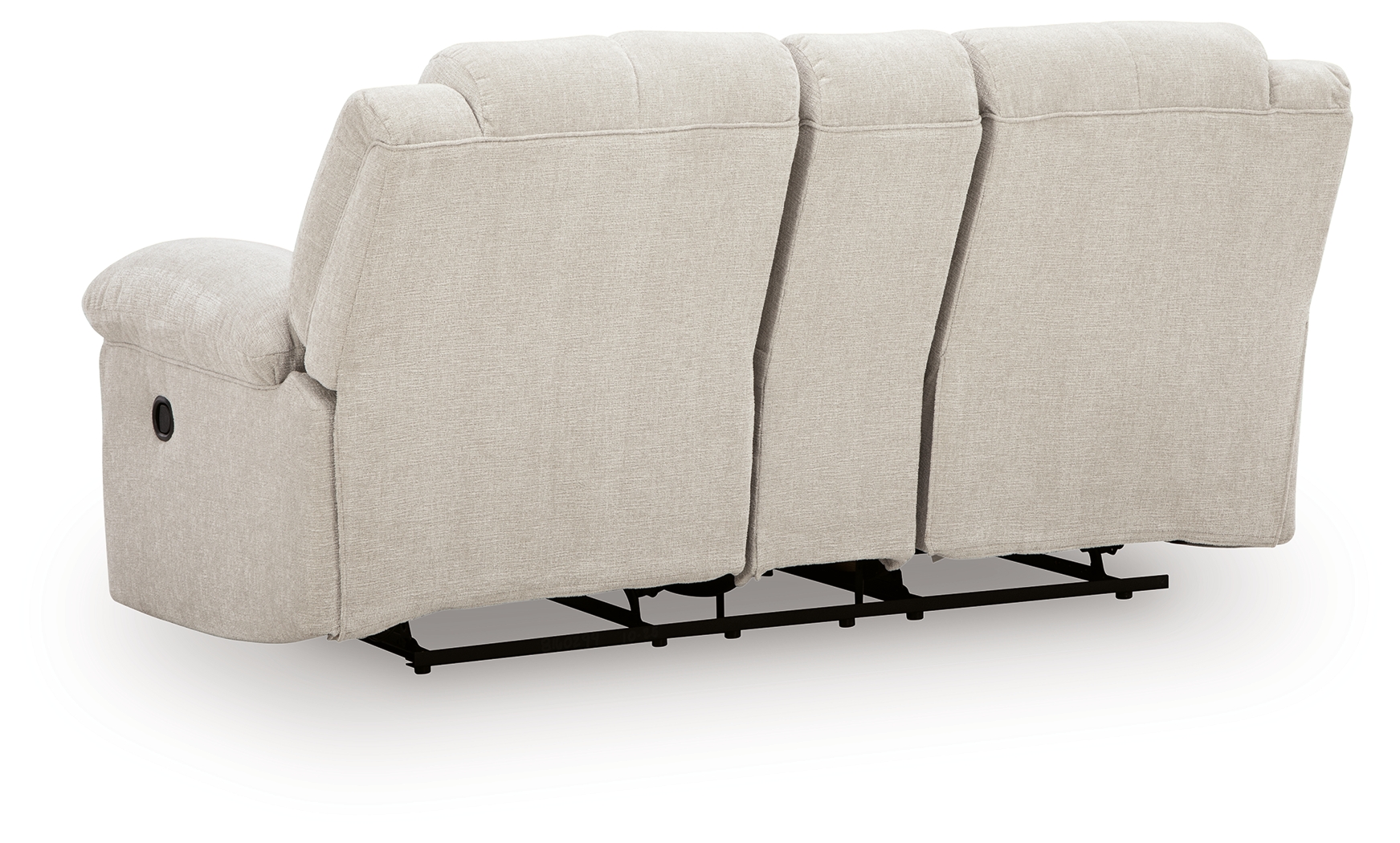 Orlen - Double Reclining Loveseat With Console - Winter - Image 5
