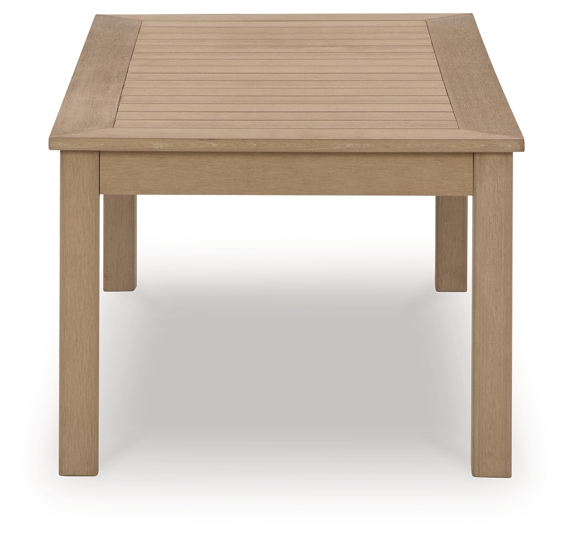 Hallow Creek - Rectangular Cocktail Table - Driftwood - Image 4