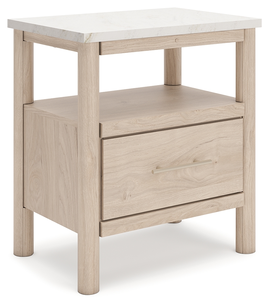 Cadmori - One Drawer Night Stand - Two-Tone