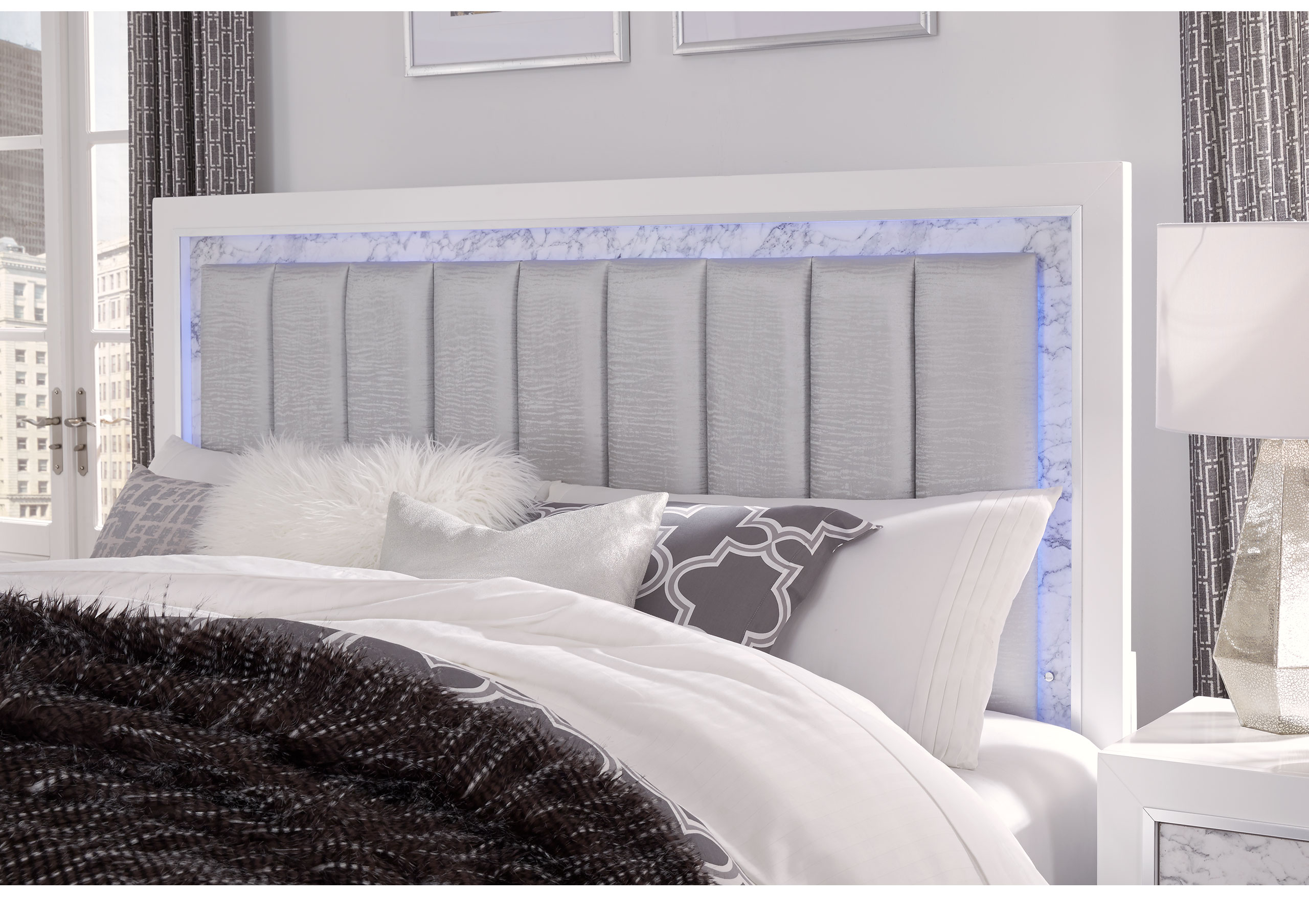 Santorini - Bed - White - Image 2