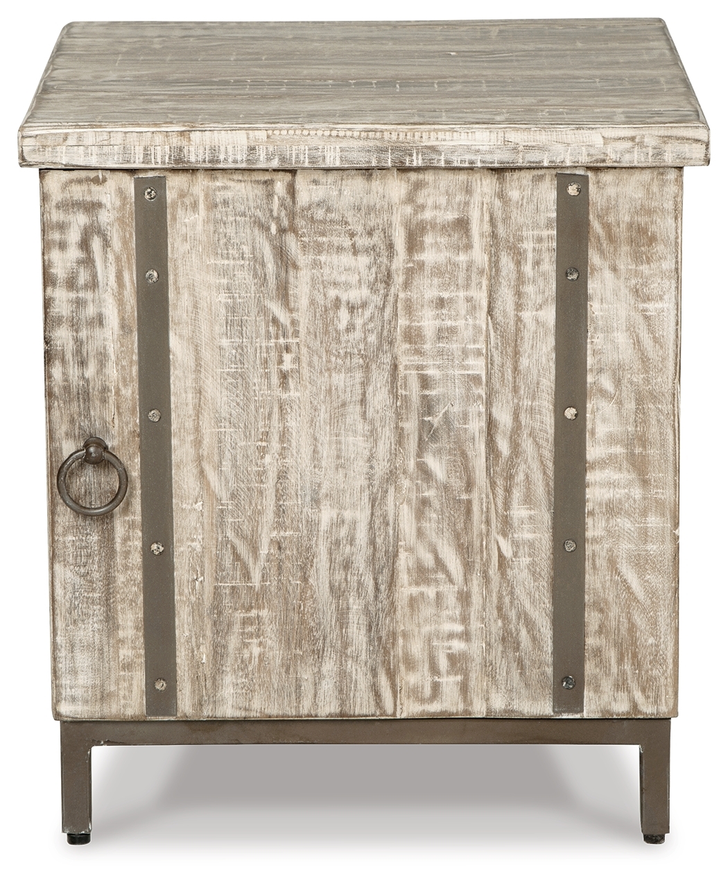 Laddford - Accent Cabinet - Shelf - Whitewash - Image 4