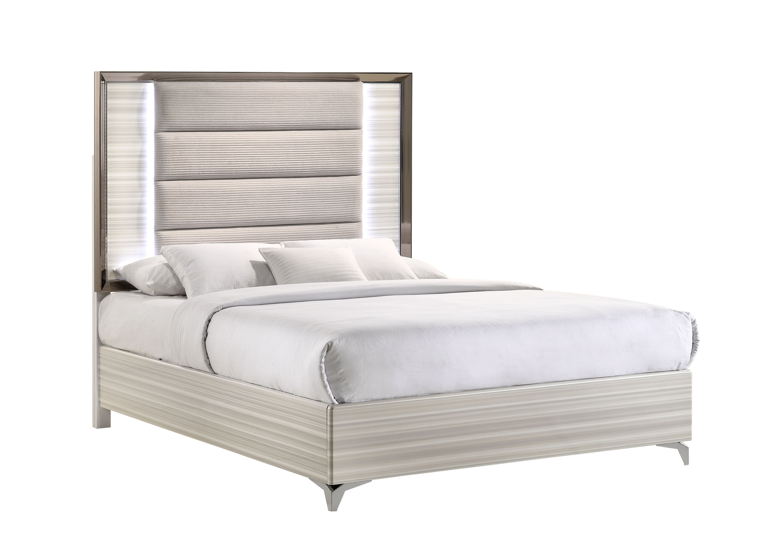 Zambrano - 5 Piece Bedroom Set - White - Image 3