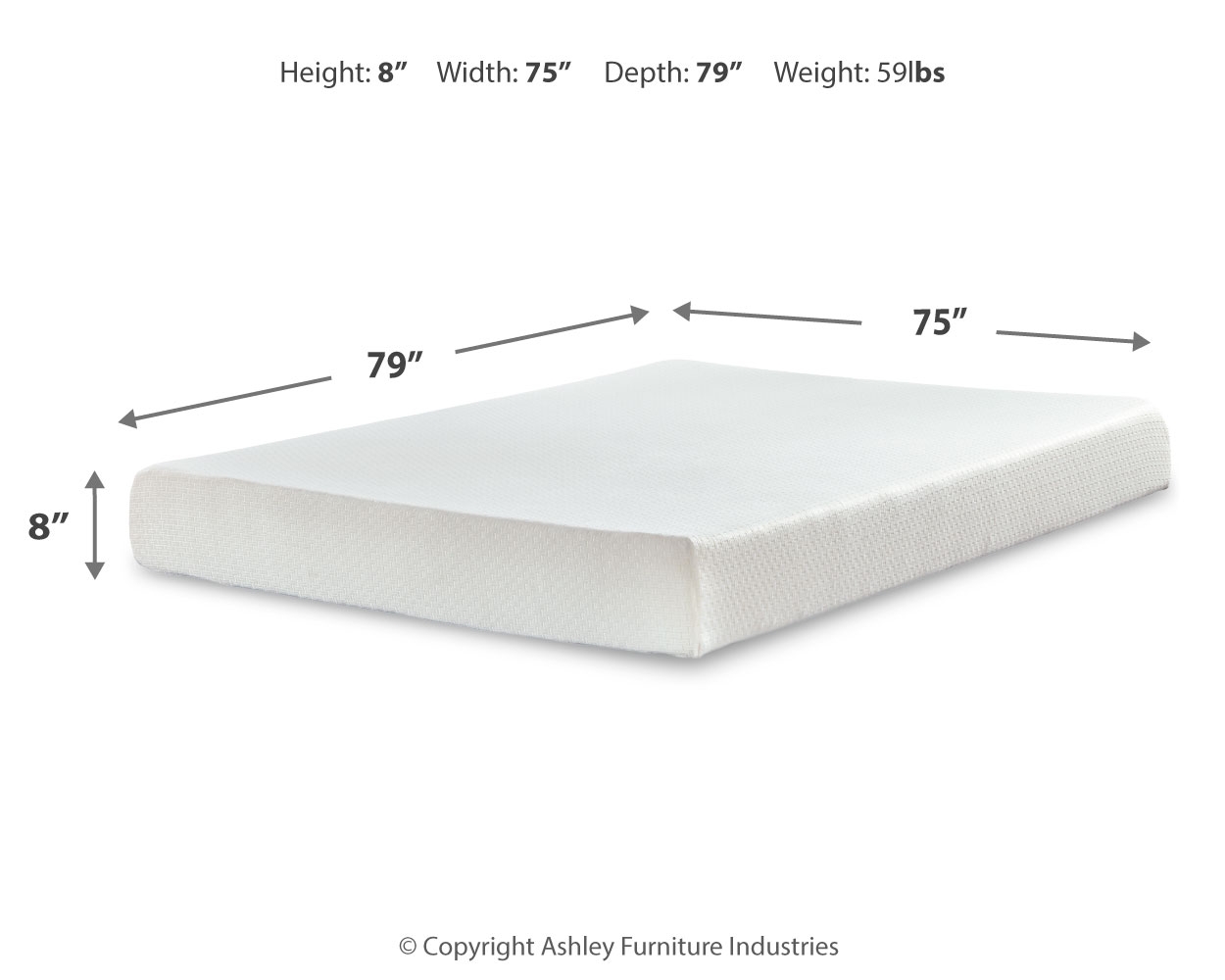 Chime 8 Inch Memory Foam - Medium Memory Foam Mattress - Image 8