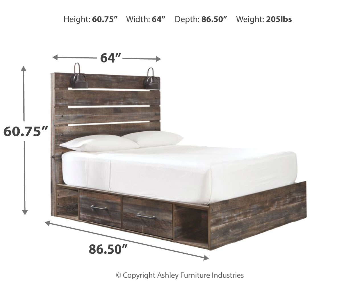 Drystan - Panel Bedroom Set - Image 13