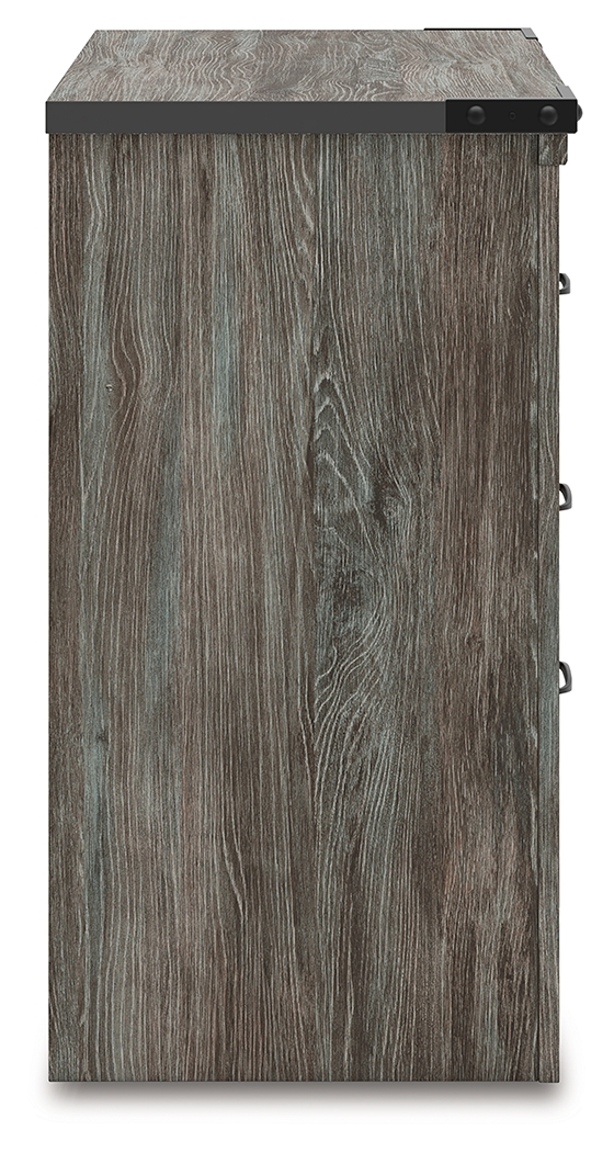 Frandern - Two Drawer Night Stand - Gray - Image 7